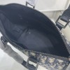 Christian Dior BOOK TOTE OBLIQUE printed jacquard black leather tote bag Christian Dior BOOK TOTE OBLIQUE printed jacquard black leather tote bag