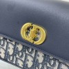 Christian Dior classic monogram patchwork leather chain handbag Christian Dior classic monogram patchwork leather chain handbag