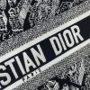 Christian Dior BOOK TOTE series black and white with printed embroidered handbag Christian Dior BOOK TOTE series black and white with printed embroidered handbag
