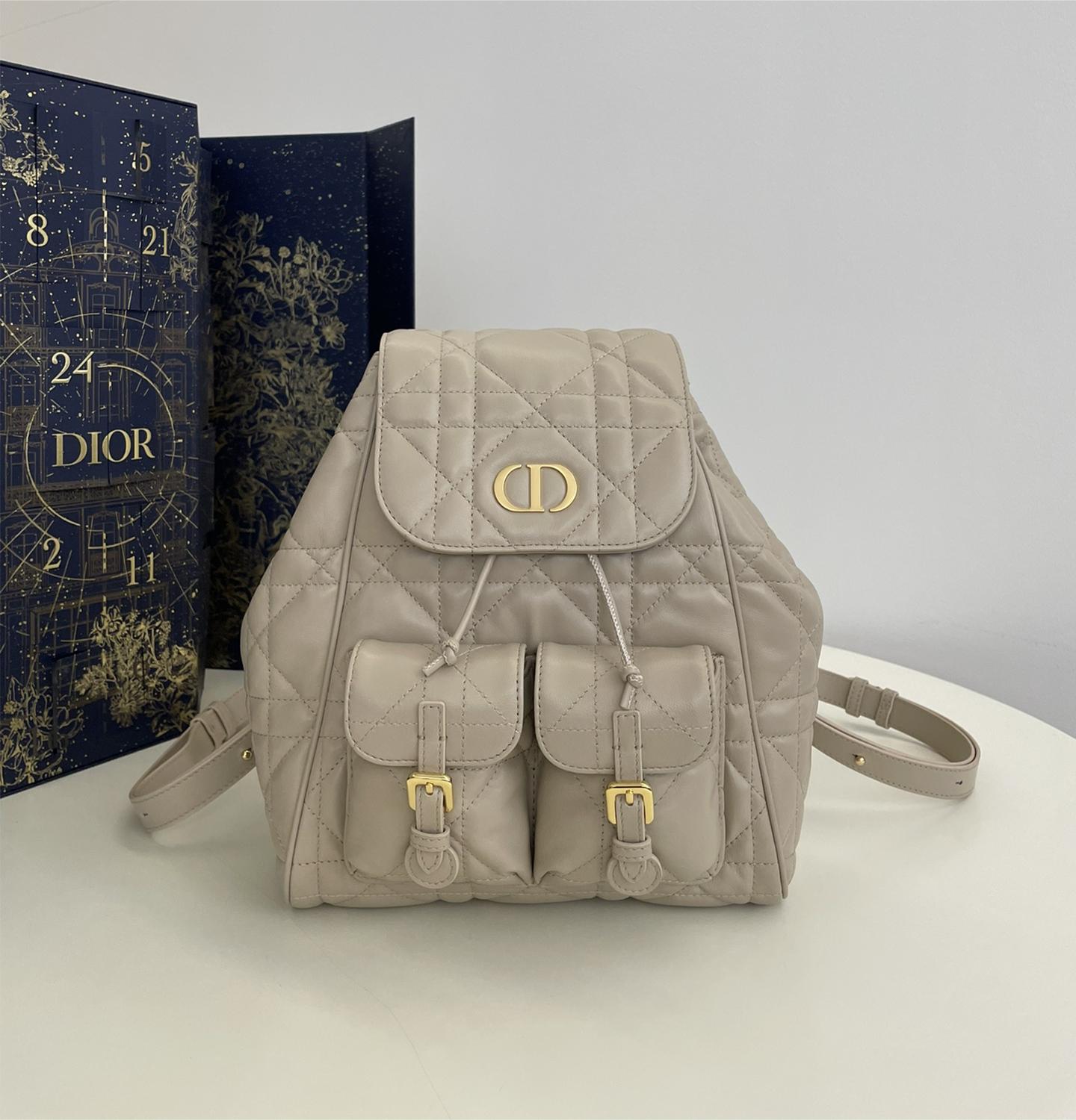 Christian Dior CARO Classic Grey Backpack Christian Dior CARO Classic Grey Backpack