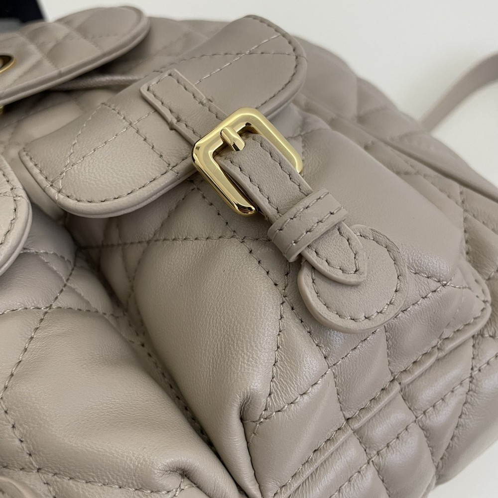 Christian Dior CARO Classic Grey Backpack Christian Dior CARO Classic Grey Backpack