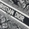 Christian Dior BOOK TOTE series Medium black and white with printed embroidered handbag Christian Dior BOOK TOTE series Medium black and white with printed embroidered handbag