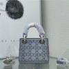 Christian Dior Lady Dior Cannage Lambskin Leather Bag with Crystal Embellished Christian Dior Lady Dior Cannage Lambskin Leather Bag with Crystal Embellished
