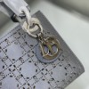 Christian Dior Lady Dior Cannage Lambskin Leather Bag with Crystal Embellished Christian Dior Lady Dior Cannage Lambskin Leather Bag with Crystal Embellished
