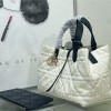 Christian Dior Lady Dior series pure white lambskin exquisite hardware chain bag Christian Dior Lady Dior series pure white lambskin exquisite hardware chain bag