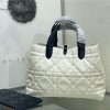 Christian Dior Lady Dior series pure white lambskin exquisite hardware chain bag Christian Dior Lady Dior series pure white lambskin exquisite hardware chain bag