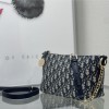 Christian Dior DIOR NOLITA series blue print exquisite hardware chain bag Christian Dior DIOR NOLITA series blue print exquisite hardware chain bag