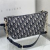 Christian Dior DIOR NOLITA series blue print exquisite hardware chain bag Christian Dior DIOR NOLITA series blue print exquisite hardware chain bag