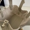 Christian Dior LADY DIOR classic rattan stitching gray handbag Christian Dior LADY DIOR classic rattan stitching gray handbag