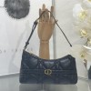 Christian Dior DIOR CARO series oversized rattan check detachable leather chain bag Christian Dior DIOR CARO series oversized rattan check detachable leather chain bag