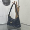 Christian Dior DIOR CARO series oversized rattan check detachable leather chain bag Christian Dior DIOR CARO series oversized rattan check detachable leather chain bag