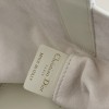 Christian Dior LADY DIOR classic rattan stitching white leather handbag Christian Dior LADY DIOR classic rattan stitching white leather handbag