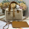 Christian Dior Book Tote series derivative small classic beige brown genuine leather velvet accessory handbag Christian Dior Book Tote series derivative small classic beige brown genuine leather velvet accessory handbag