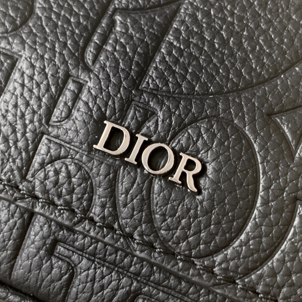Christian Dior Oblique Collection Classic Black Cannage Leather Crossbody Handbag Christian Dior Oblique Collection Classic Black Cannage Leather Crossbody Handbag