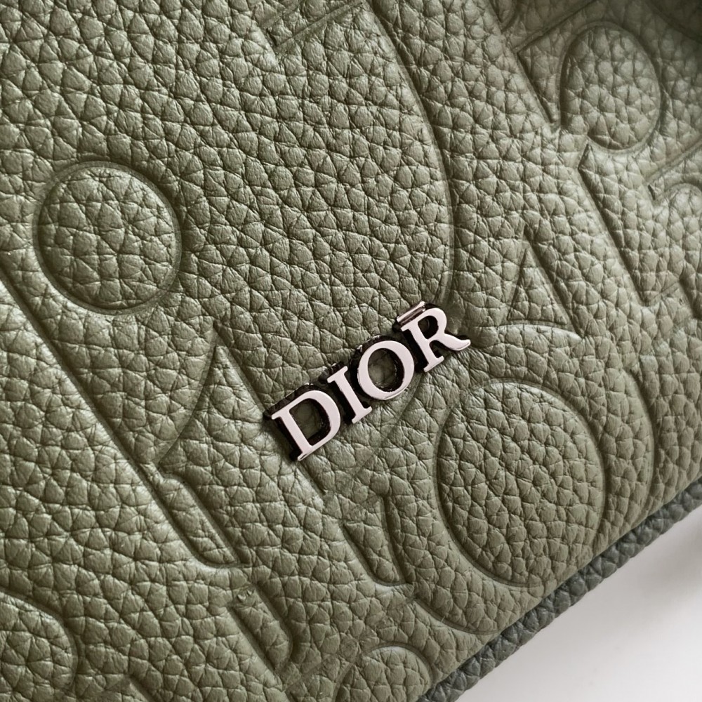 Christian Dior Oblique Classic Army Green Cannage Leather Crossbody Handbag Christian Dior Oblique Classic Army Green Cannage Leather Crossbody Handbag