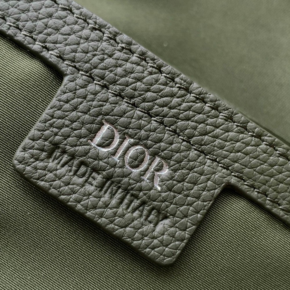 Christian Dior Oblique Classic Army Green Cannage Leather Crossbody Handbag Christian Dior Oblique Classic Army Green Cannage Leather Crossbody Handbag