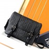 Christian Dior Oblique Collection Classic Black Cannage Leather Crossbody Handbag Christian Dior Oblique Collection Classic Black Cannage Leather Crossbody Handbag