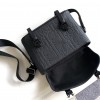 Christian Dior Oblique Collection Classic Black Cannage Leather Crossbody Handbag Christian Dior Oblique Collection Classic Black Cannage Leather Crossbody Handbag