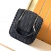 Christian Dior Oblique Collection Classic Black Cannage Leather Crossbody Handbag Christian Dior Oblique Collection Classic Black Cannage Leather Crossbody Handbag