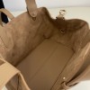 Christian Dior LADY DIOR classic rattan stitching brown leather handbag Christian Dior LADY DIOR classic rattan stitching brown leather handbag