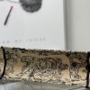 CHRISTIAN DIOR Canvas Embroidered Large Dioriviera Toile De Jouy Book Tote Beige CHRISTIAN DIOR Canvas Embroidered Large Dioriviera Toile De Jouy Book Tote Beige