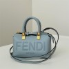 FENDI Baguette light blue luxury practical handbag FENDI Baguette light blue luxury practical handbag