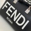 FENDI Baguette Starry Black Luxury Practical Handbag FENDI Baguette Starry Black Luxury Practical Handbag