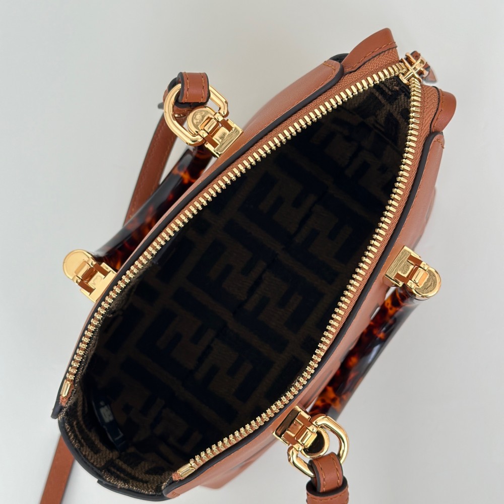 FENDI Baguette Forest Brown Luxury Practical Handbag FENDI Baguette Forest Brown Luxury Practical Handbag