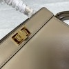 FENDI Peekaboo series brown and gray handbag crossbody bag FENDI Peekaboo series brown and gray handbag crossbody bag
