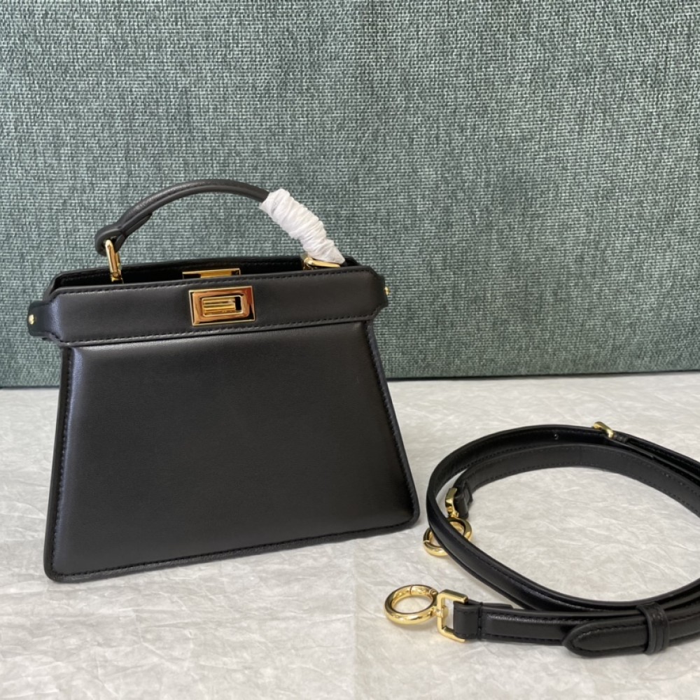 FENDI Peekaboo Black Crossbody Bag FENDI Peekaboo Black Crossbody Bag