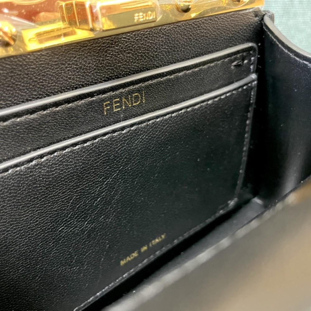 FENDI Peekaboo Black Crossbody Bag FENDI Peekaboo Black Crossbody Bag