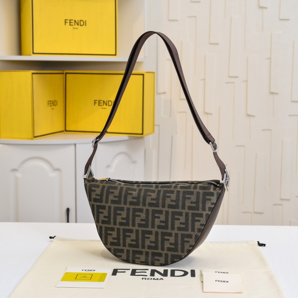FENDI Peekaboo Black Crossbody Bag FENDI Peekaboo Black Crossbody Bag