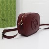Gucci GG Marmont series crimson pattern exquisite hardware chain bag Gucci GG Marmont series crimson pattern exquisite hardware chain bag