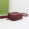 Gucci GG Marmont series crimson pattern exquisite hardware chain bag Gucci GG Marmont series crimson pattern exquisite hardware chain bag