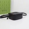 Gucci GG Marmont series heavy black pattern exquisite hardware chain bag Gucci GG Marmont series heavy black pattern exquisite hardware chain bag
