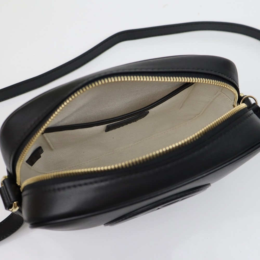Gucci GG Marmont series heavy black pattern exquisite hardware chain bag Gucci GG Marmont series heavy black pattern exquisite hardware chain bag
