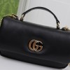 Gucci GG Marmont series starry black leather exquisite hardware handbag Gucci GG Marmont series starry black leather exquisite hardware handbag
