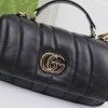 Gucci GG Milano series leather and exquisite hardware mini handbag Gucci GG Milano series leather and exquisite hardware mini handbag