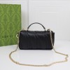 Gucci GG Milano series leather and exquisite hardware mini handbag Gucci GG Milano series leather and exquisite hardware mini handbag