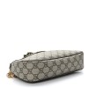 GUCCI GG Supreme Monogram Textured Dollar Calfskin Web Small Ophidia GG Handbag Beige Ebony New Acero GUCCI GG Supreme Monogram Textured Dollar Calfskin Web Small Ophidia GG Handbag Beige Ebony New Acero