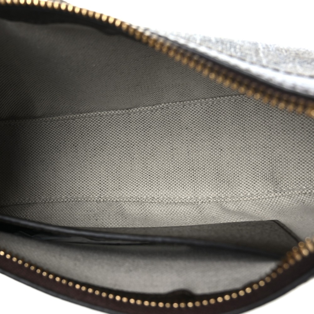 GUCCI GG Supreme Monogram Textured Dollar Calfskin Web Small Ophidia GG Handbag Beige Ebony New Acero GUCCI GG Supreme Monogram Textured Dollar Calfskin Web Small Ophidia GG Handbag Beige Ebony New Acero