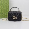 GUCCI Marmont BLACK Exquisite Hardware Shoulder Strap Mini Bag GUCCI Marmont BLACK Exquisite Hardware Shoulder Strap Mini Bag