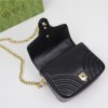 GUCCI Marmont BLACK Exquisite Hardware Shoulder Strap Mini Bag GUCCI Marmont BLACK Exquisite Hardware Shoulder Strap Mini Bag