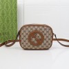 Gucci GG Marmont series brown pattern exquisite hardware chain bag Gucci GG Marmont series brown pattern exquisite hardware chain bag