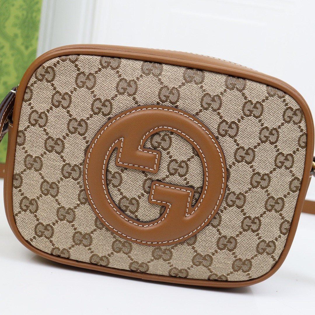 Gucci GG Marmont series brown pattern exquisite hardware chain bag Gucci GG Marmont series brown pattern exquisite hardware chain bag