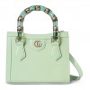 Gucci GG Marmont series light green mini handbag Gucci GG Marmont series light green mini handbag