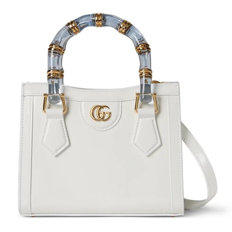 Gucci GG Marmont series light green mini handbag Gucci GG Marmont series light green mini handbag