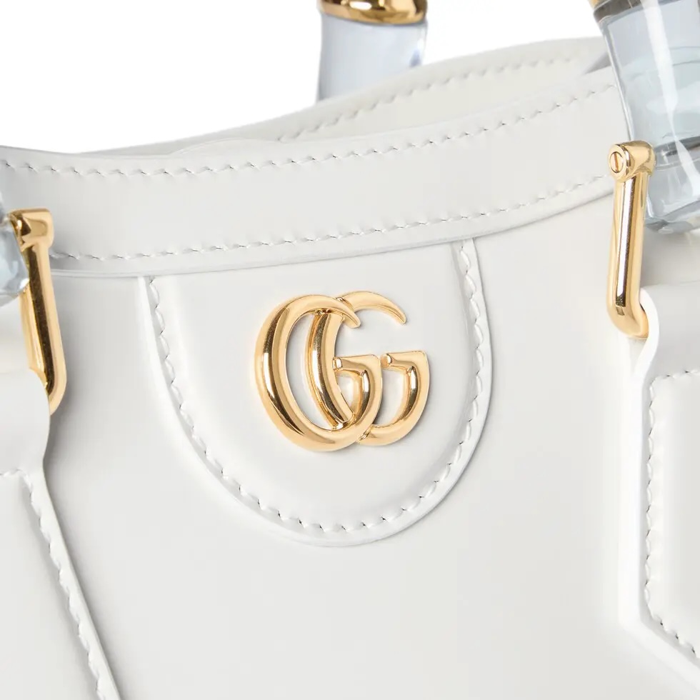 Gucci GG Marmont series light green mini handbag Gucci GG Marmont series light green mini handbag