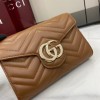 Gucci GG Marmont Brown Underarm Bag Gucci GG Marmont Brown Underarm Bag