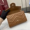 Gucci GG Marmont Brown Underarm Bag Gucci GG Marmont Brown Underarm Bag